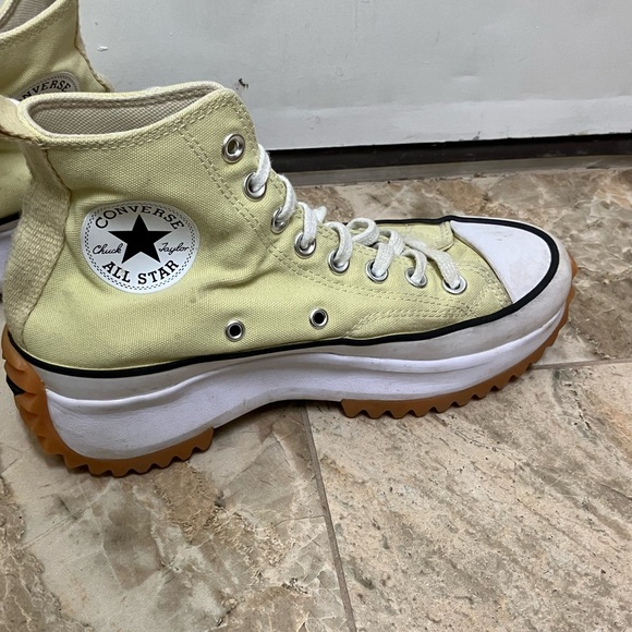 Converse Lemon Drop Women's Run Star Hike High Top Sneakers Sz 8 |A02132C| - Picture 6 of 9